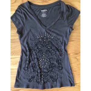 XS Express V Neck T-Shirt